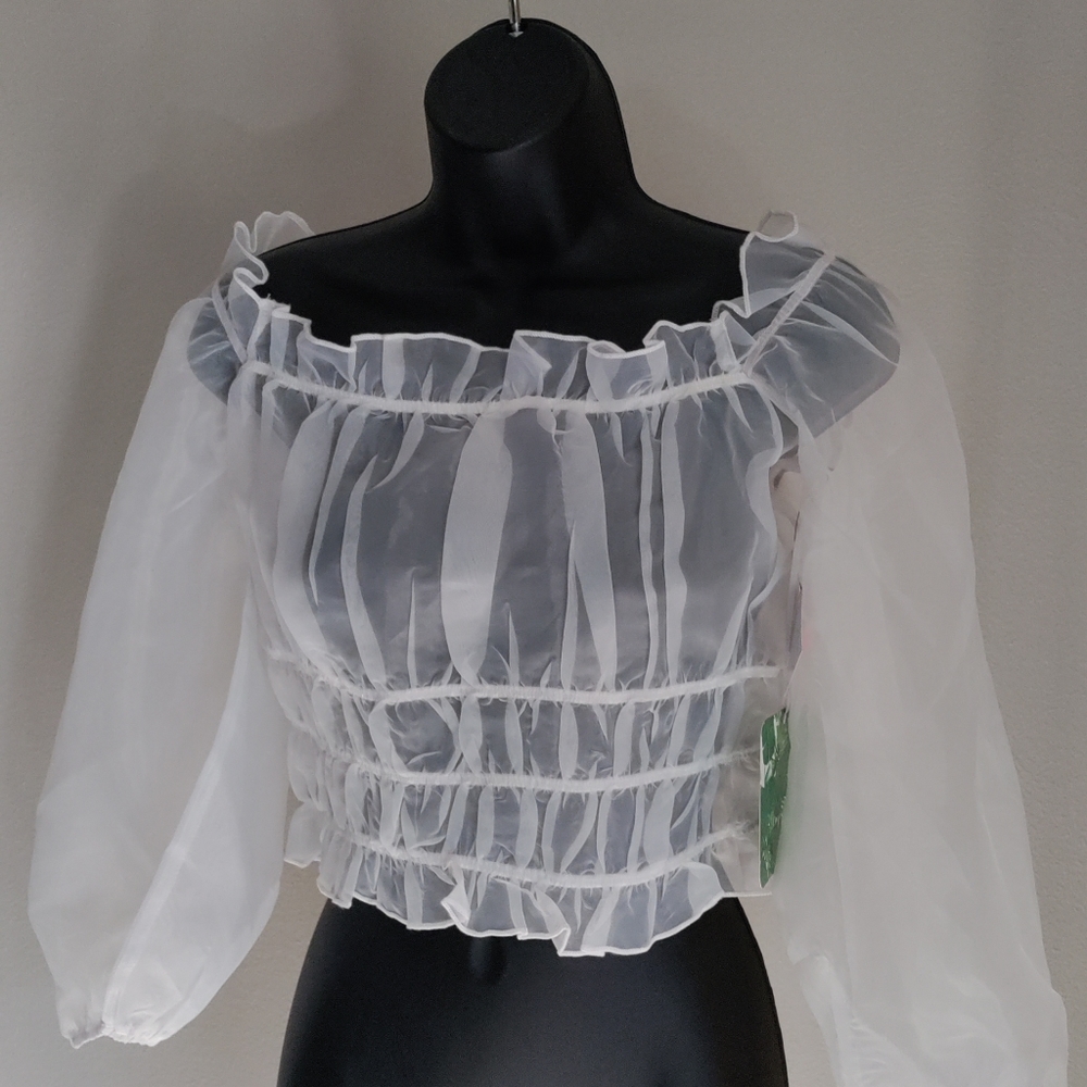 Long sleeve blouse